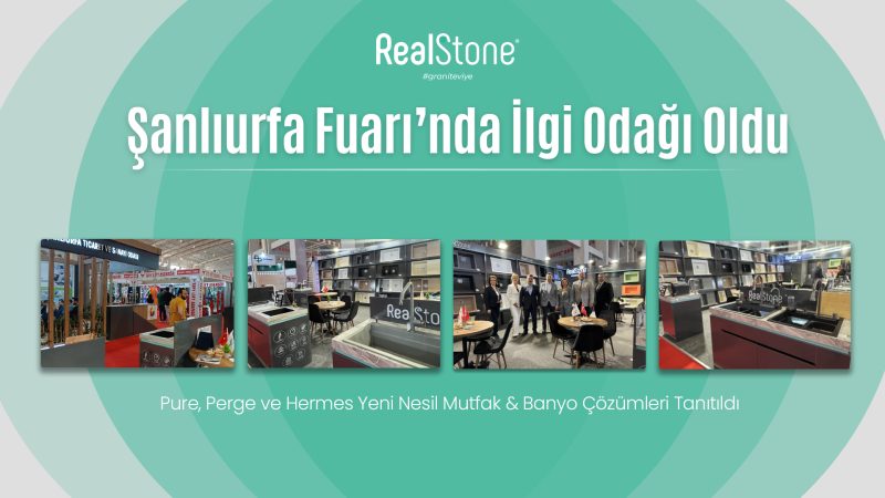 Realstone Şanlıurfa Fuarı’nda İlgi Odağı Oldu