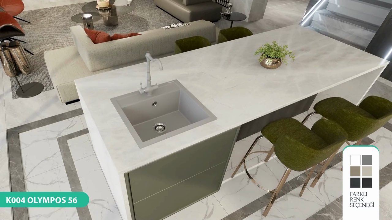 Realstone granit eviye tanitim videosu